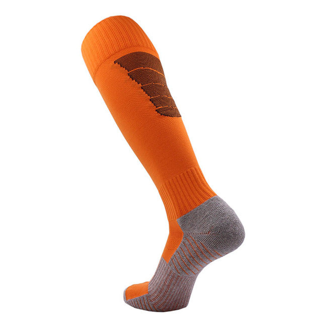 Fashion Athletic Compression Sock Women Men Running Sports Gym Travel Shin Socks Knee High Socks meia Accessory
