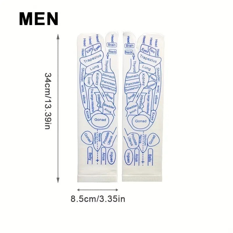 Warp socks English acupoint socks meridian socks massage socks